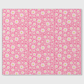 Papier Cadeau Daisies (Plat)