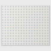 Papier Cadeau Daisy bleu clair (Plat)