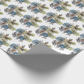 Papier Cadeau Daisy Doodle In Ink and Watercolor (Coin)