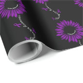 Papier Cadeau Daisy...Fibromyalgie (Coin rond)