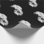 Papier Cadeau Daisy Greyscale (Coin)