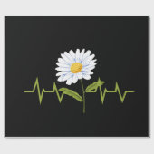 Papier Cadeau Daisy Heartbeat (Plat)