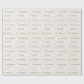 Papier Cadeau Daisy Premier anniversaire Fête à thème (Plat)