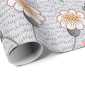 Papier Cadeau Daisy, William Morris (Coin rond)