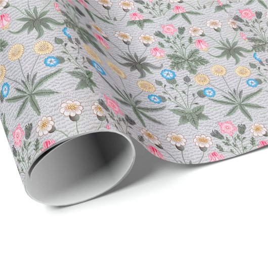 Papier Cadeau Daisy, William Morris (Coin rond)