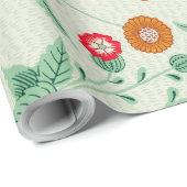Papier Cadeau Daisy, William Morris (Coin rond)