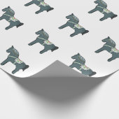 Papier Cadeau Dala horse (Coin)