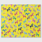 Papier Cadeau Dalahäst pattern (Plat)