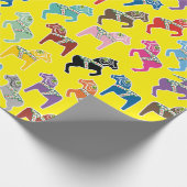 Papier Cadeau Dalahäst pattern (Coin)