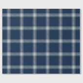 Papier Cadeau Dallas Football Plaid Wrapper Papier (Plat)