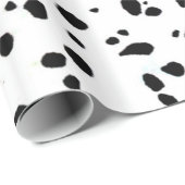 Papier Cadeau DALMATE de poster de animal (Coin rond)