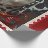 Papier Cadeau Dalmatian christmas (Coin)