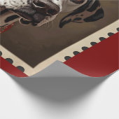 Papier Cadeau Dalmatian christmas (Coin)