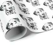 Papier Cadeau Dalmatien (Coin rond)