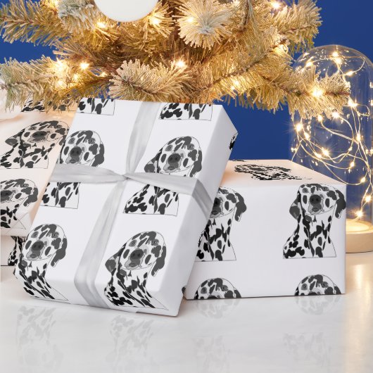Papier Cadeau Dalmatien (Vacances)