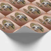 Papier Cadeau Dalmatien Brown, (Coin)