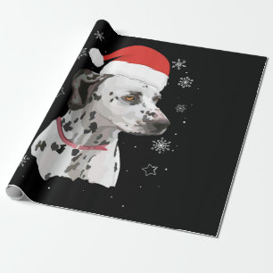 Papier Cadeau Dalmatien Satan Noël Enfants Garçons Filles Cadeau