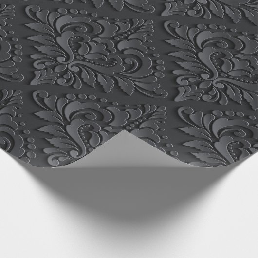 Papier Cadeau Damas noir (Coin)