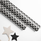 Papier Cadeau Damas noir classique