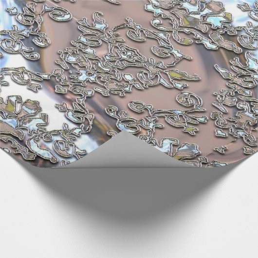 Papier Cadeau Damask Flow Danse (Coin)