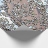 Papier Cadeau Damask Flow Danse (Coin)