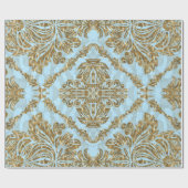 Papier Cadeau Damassé élégante de Belmonte (Plat)