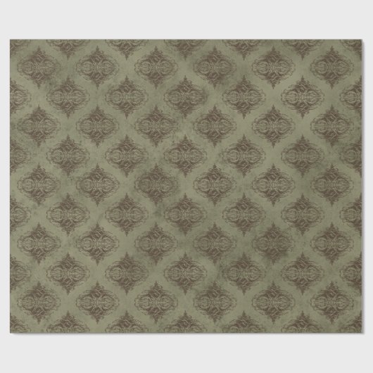 Papier Cadeau Damassé vintage (Plat)