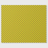 Papier Cadeau Damdam et damier acide (Plat)