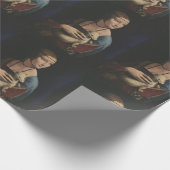 PAPIER CADEAU DAME DA VINCI AVEC UN LIVRE D'ÉMINE (Coin)