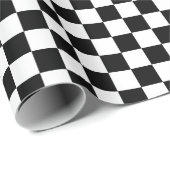 Papier Cadeau Damier (Coin rond)