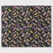 Papier Cadeau Dancing Birds at knight24 Motif Glossy (Plat)