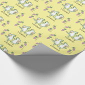 Papier Cadeau Dancing Dragons Celebrate! par Sandra Boynton (Coin)