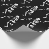 Papier Cadeau Dancing Skeleton (Coin)