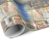 Papier Cadeau Dangereusement Proche De L'Amusement (Coin rond)