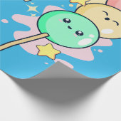 Papier Cadeau Dango de hanami mignon (Coin)