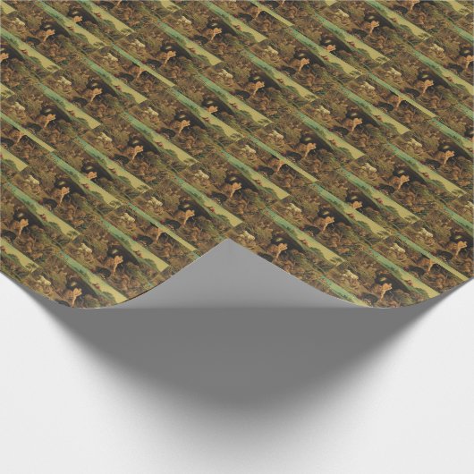 Papier Cadeau Daniel dans le Den des Lions (Coin)