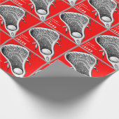 Papier cadeau d'anniversaire de crosse (Coin)