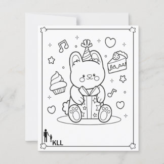 Papier Cadeau d'anniversaire de poupée