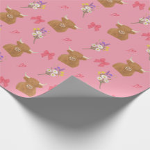 Papier cadeau d'anniversaire Vache des Highlands r