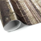 PAPIER CADEAU DANS LA FORÊT (Coin rond)