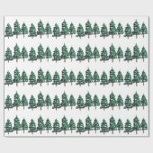 PAPIER CADEAU DANS LA FORÊT (Plat)
