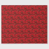 Papier Cadeau Dans Le Jardin Dahlia 2 (Plat)