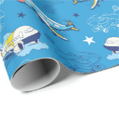 Papier Cadeau Dans les airs (Coin rond)