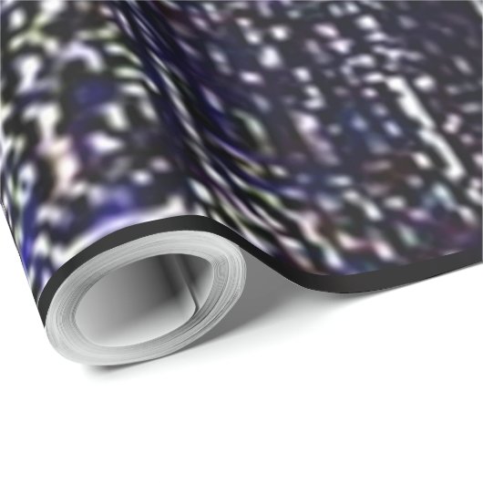 Papier Cadeau Dans les palmiers de la circulation papier d'embal (Coin rond)