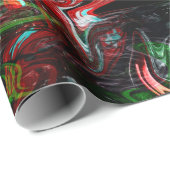 Papier Cadeau Dans l'étang de Koi... (Coin rond)