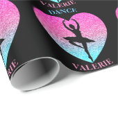 Papier Cadeau Danse (Coin rond)