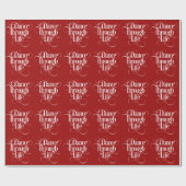 Papier Cadeau Danse à travers la vie (Plat)