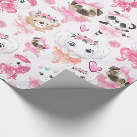 Papier Cadeau Danse animale (Coin)