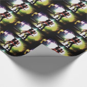 Papier Cadeau Danse Couple Ballroom Latin Ou Ballet (Coin)