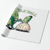 Papier Cadeau Danse de bal de Pickball (Déroulé)